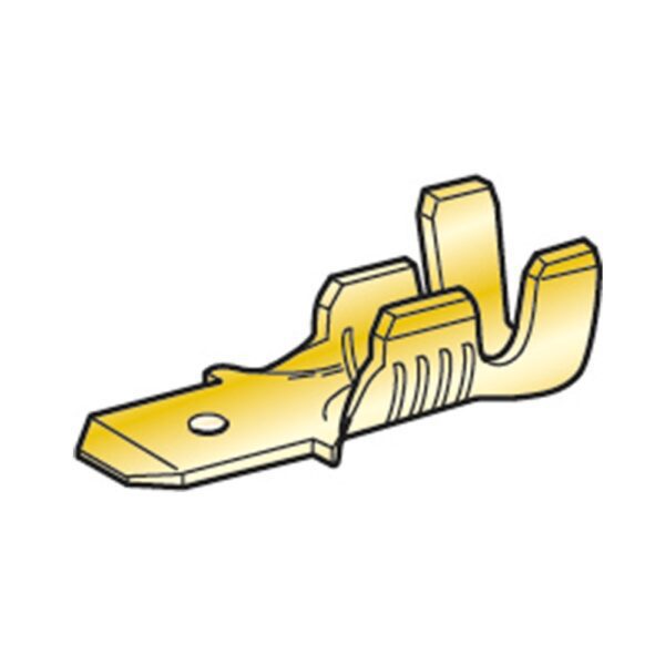 Flachstecker FASTON, 0,3-1mm²