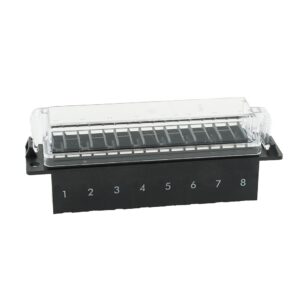 Fusebox for UniVal, 8-pole, with cover