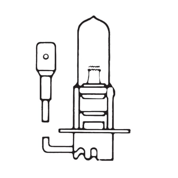 Scheinwerferlampe H3, 12V, 55W, PK22s