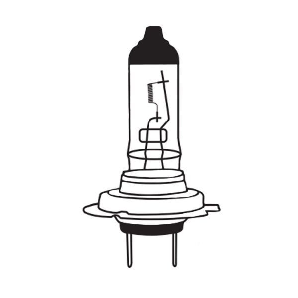 Headlamp Bulb H7, 24V, 70W, PX26d