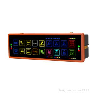 Bedienpanel pilot® 9.18, 18 Bedien-/Anzeigefelder – Bild 3