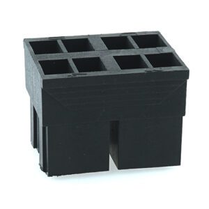 Coding-Socket 3-4 for fusebox, black