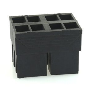 Coding-Socket 5-6 for fusebox, black
