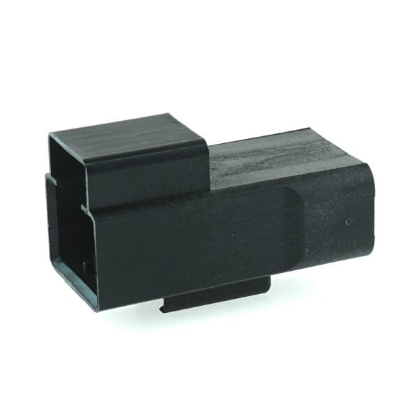 Power Connector, male holder, 2way, black