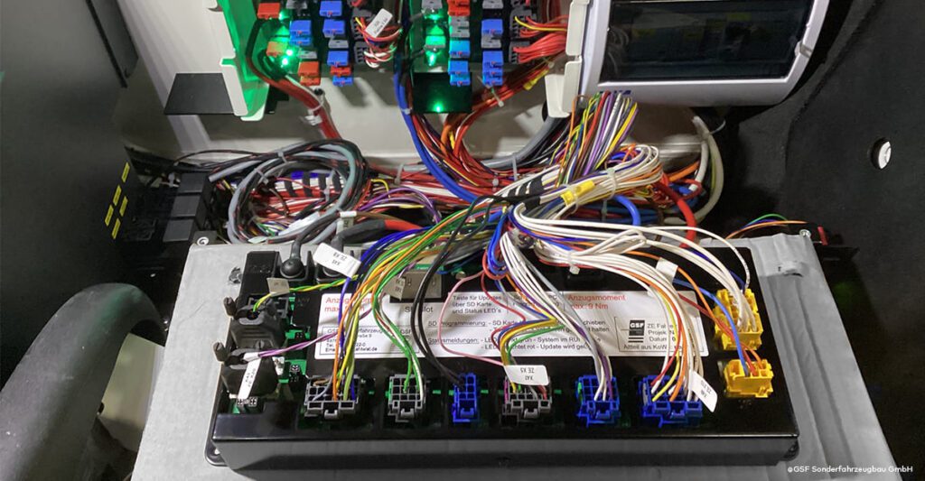 Platine-angeschlossen